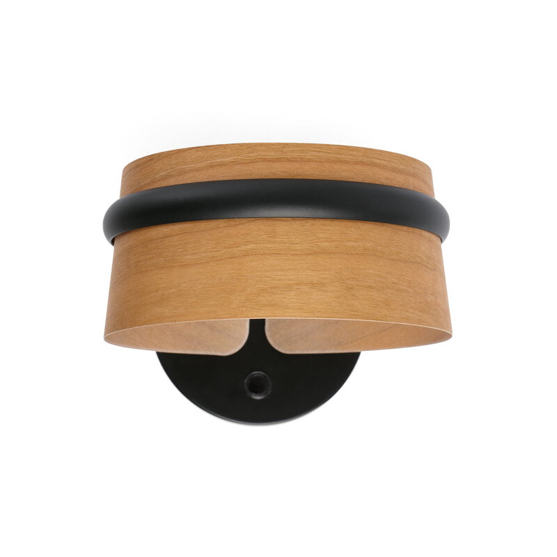 LOOP CHERRY WOOD WALL LAMP LED DIMABLE 6W 2700K
