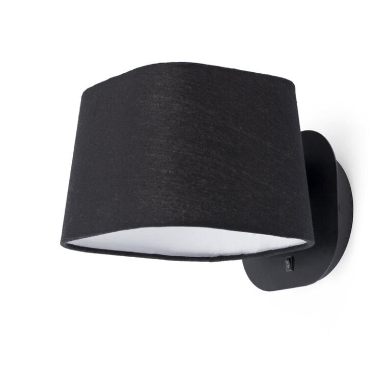 SWEET BLACK WALL LAMP 1 X E27 60W
